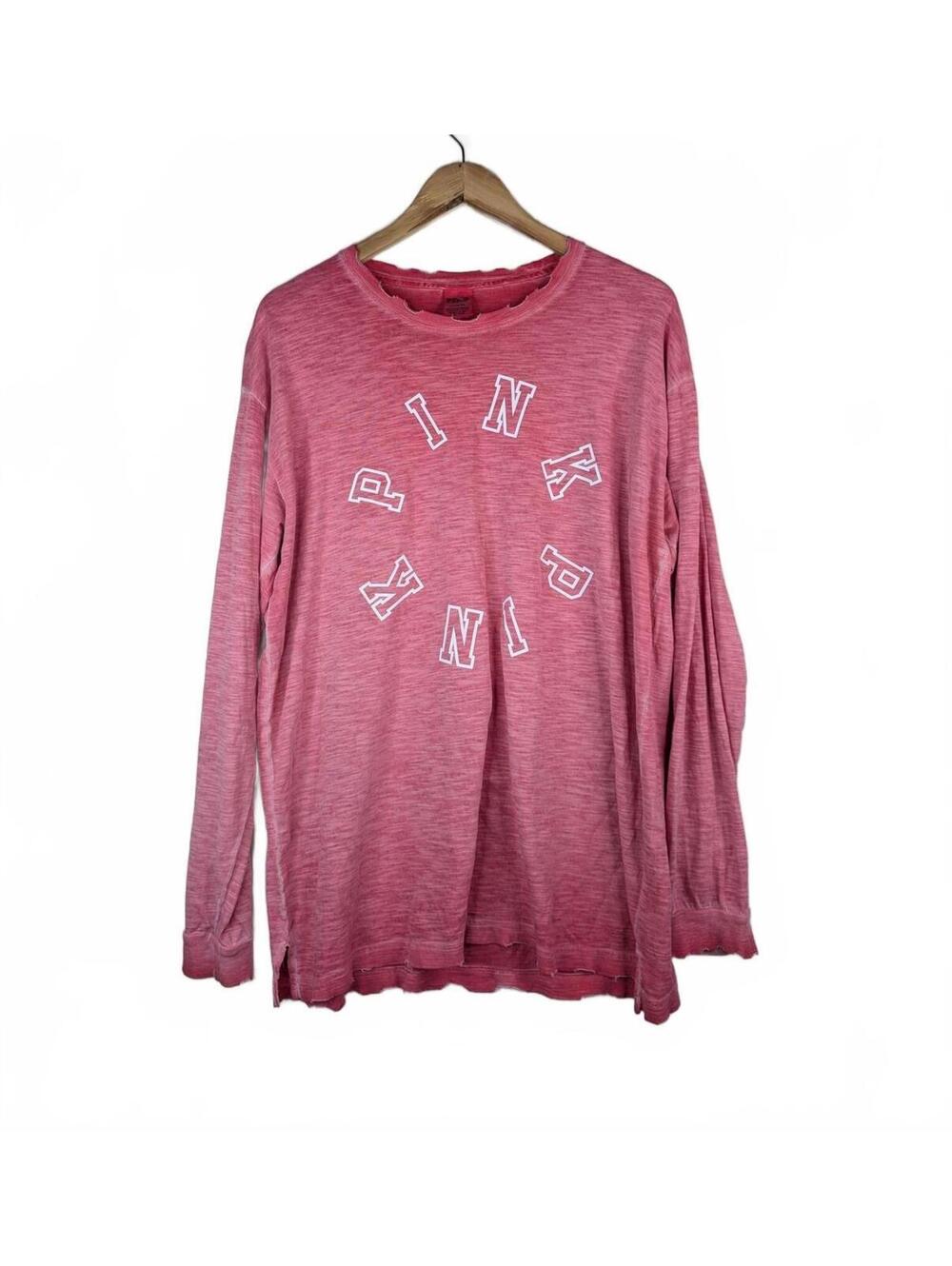 Victoria's Secret PINK‎ Long Sleeve Shirt Size L